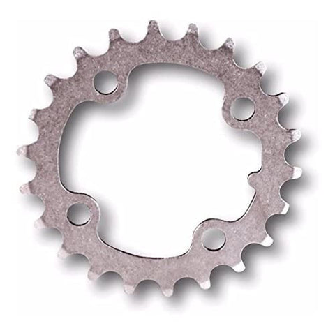 24T 4-Arm 64mm Chainring Silver Stronglight
