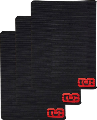 DB Skimboards EVA Traction 3-Pack (Black)