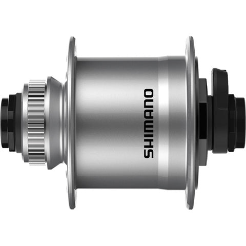 DH-UR708-3D Dynamo hub, 6v 3w, for Center Lock disc, 36h, 15x100 mm axle, silver