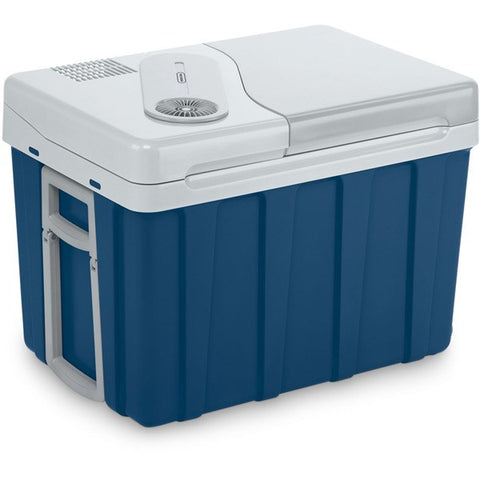 Mobicool MQ40W AC/DC 39litre thermoelectric coolbox, metallic blue,12/230 V