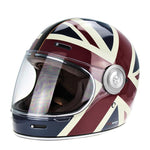 F659 Premium Retro Full Face Helmet DC Union Jack L