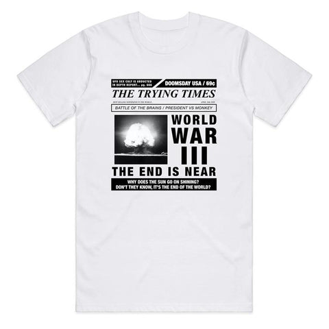 Cult World War 3 T-Shirt - White