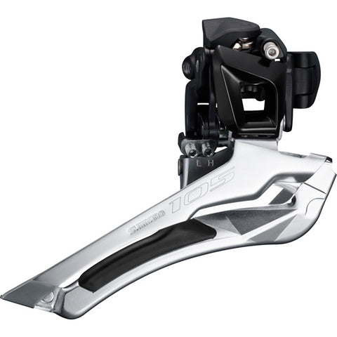 FD-5801 105 11-speed front derailleur, double 28.6 / 31.8 mm, black