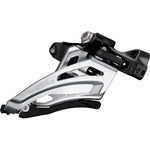 Deore M6020-L double front derailleur, low clamp, side swing, front pull