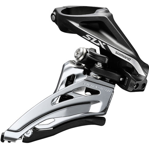 SLX M7020-H double 11-speed front derailleur, high clamp, side swing, front-pull