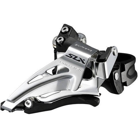 SLX M7025-L double 11-speed front derailleur, low clamp, top swing, down-pull