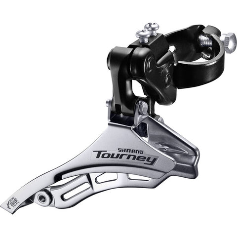 FD-TY300 Tourney 6/7-speed triple front derailleur, top pull, 31.8 mm, for 42T