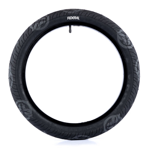 Federal Command LP Tyre - Black With Dark Grey Logos 2.40"