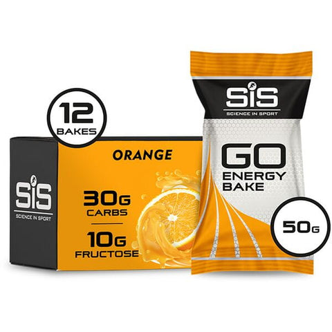 GO Energy Bake - box of 12 bars - orange