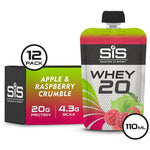 WHEY20 Protein Supplement - Apple and Raspberry Crumble - 110g - Pack of 12