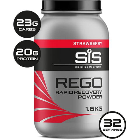 REGO Rapid Recovery drink powder - 1.6 kg tub - strawberry