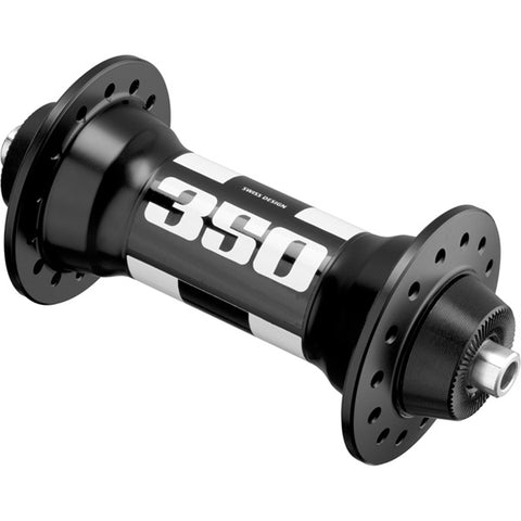 350 front 24 hole hub 100 mm black / white