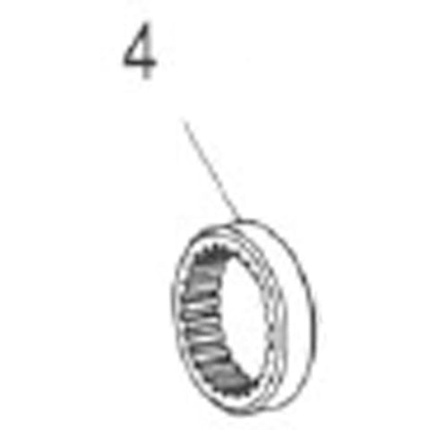 External screw thread ring nut M34 x 1 mm, V1 for 340/540 ratchet hubs, steel