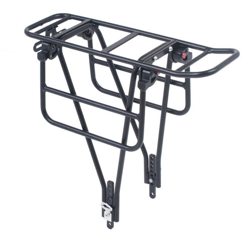 AX2 Xtra duty rack with tool free folding wings for wide loads