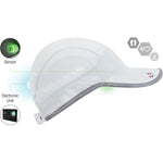 Hat with ANT+ and Bluetooth 4.0 White Silver