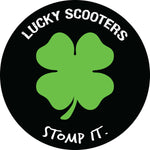 Lucky Stomp It Scooter Sticker