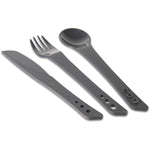 Ellipse Knife, Fork and Spoon Set - Graphite