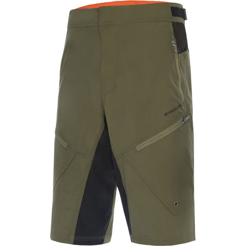 Trail men's shorts, dark olive small