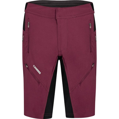 Trail women's shorts, classy burgundy size 12