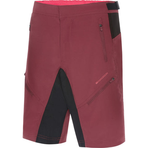 Trail women's shorts, classy burgundy size 10