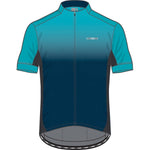 Sportive men's short sleeve jersey, ink navy / blue curaco X-large