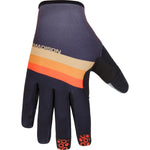 Alpine men's gloves, stripe black / golden syrup medium