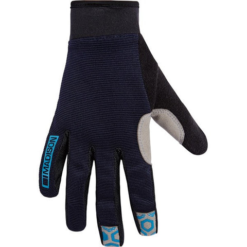 Leia women's gloves, ink navy small