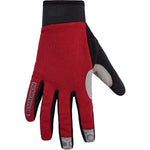 Leia women's gloves, classy burgundy X-small