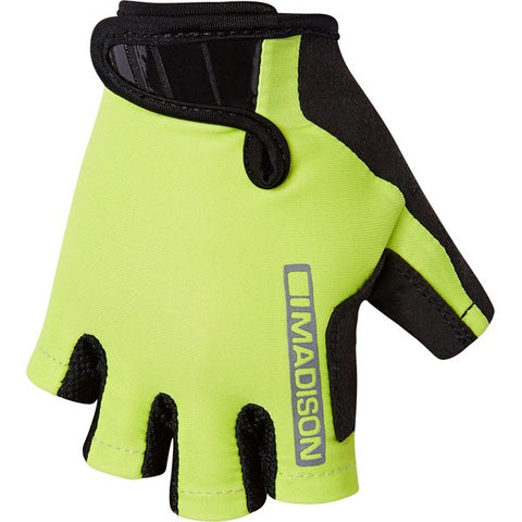 Tracker kid's mitts, lime punch medium