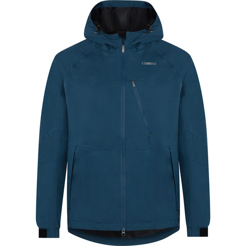 Roam men's waterproof jacket, atlantic blue medium