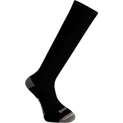 Isoler Merino deep winter knee-high sock - black - small 36-39