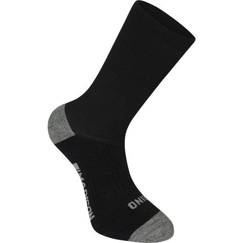 Isoler Merino deep winter sock - black - large 43-45