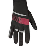 Element women's softshell gloves - black / fiery pink - small