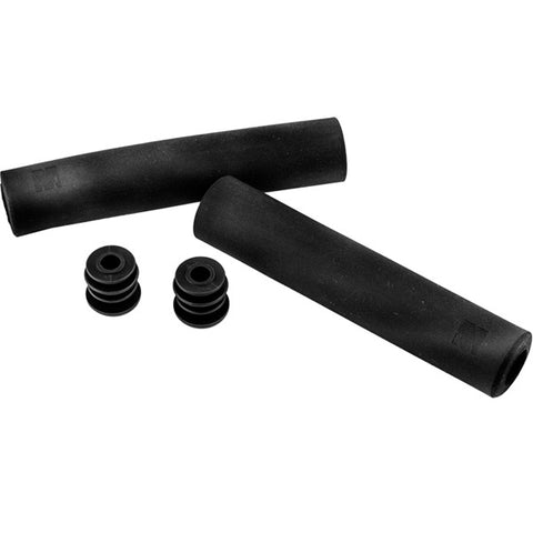 Silicone grips with non slip compound, 140 mm