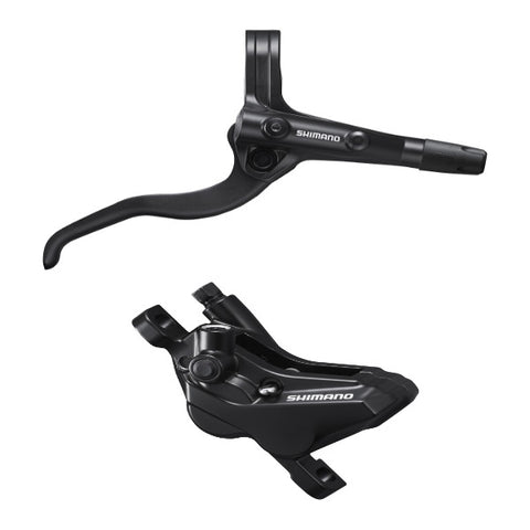 BR-MT420 / BL-MT401 bled brake lever/post mount calliper, black, rear left