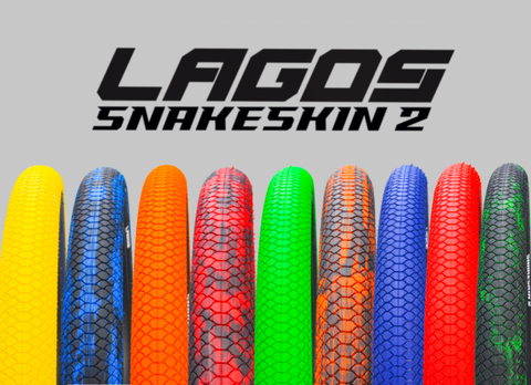 Mafiabikes Snakeskin 2 Lagos Tyres All-Terrain Wheelie Bike (sold in pairs)