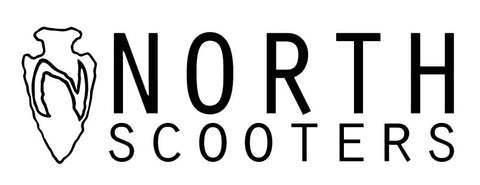 North Logo Scooter Sticker