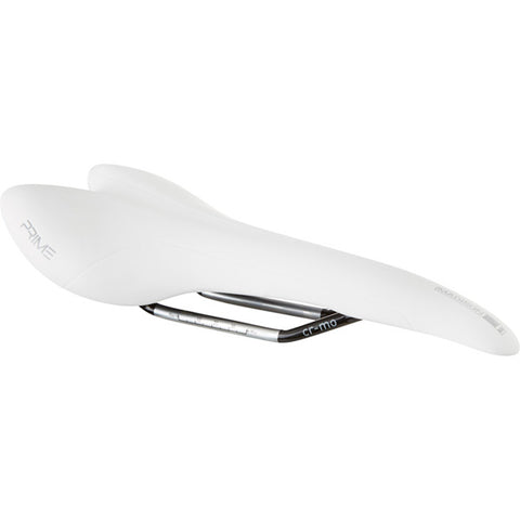 Prime Men's Saddle, Cro-mo Rails, White