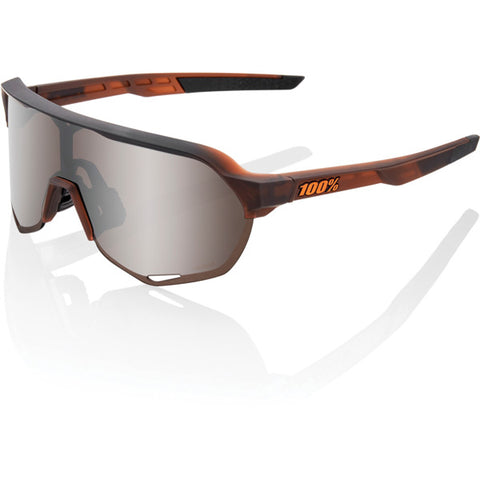 S2 - Matt Translucent Brown Fade - HiPER Silver Mirror Lens