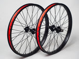 Mafiabikes PABLO 20" Front and Rear BMX Wheel Set - Cassette Black