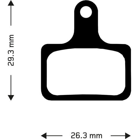 Sintered disc brake pads for Shimano flat mount - GRX/Ultegra/Dura Ace