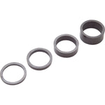 Headset spacers, UD carbon, 3/ 5/ 10/ 15mm, 1-1/8 inch