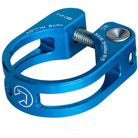 Performance Seatpost Clamp, 28.6mm, Blue