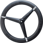 3K Carbon 3-spoke wheel - front - tubular