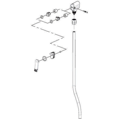 1088 - complete head and hose assembly for PFP-3 and PFP-6