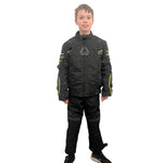 Reflex Kids CE Jacket Black/Hi Viz Yellow 3XS (8-9)