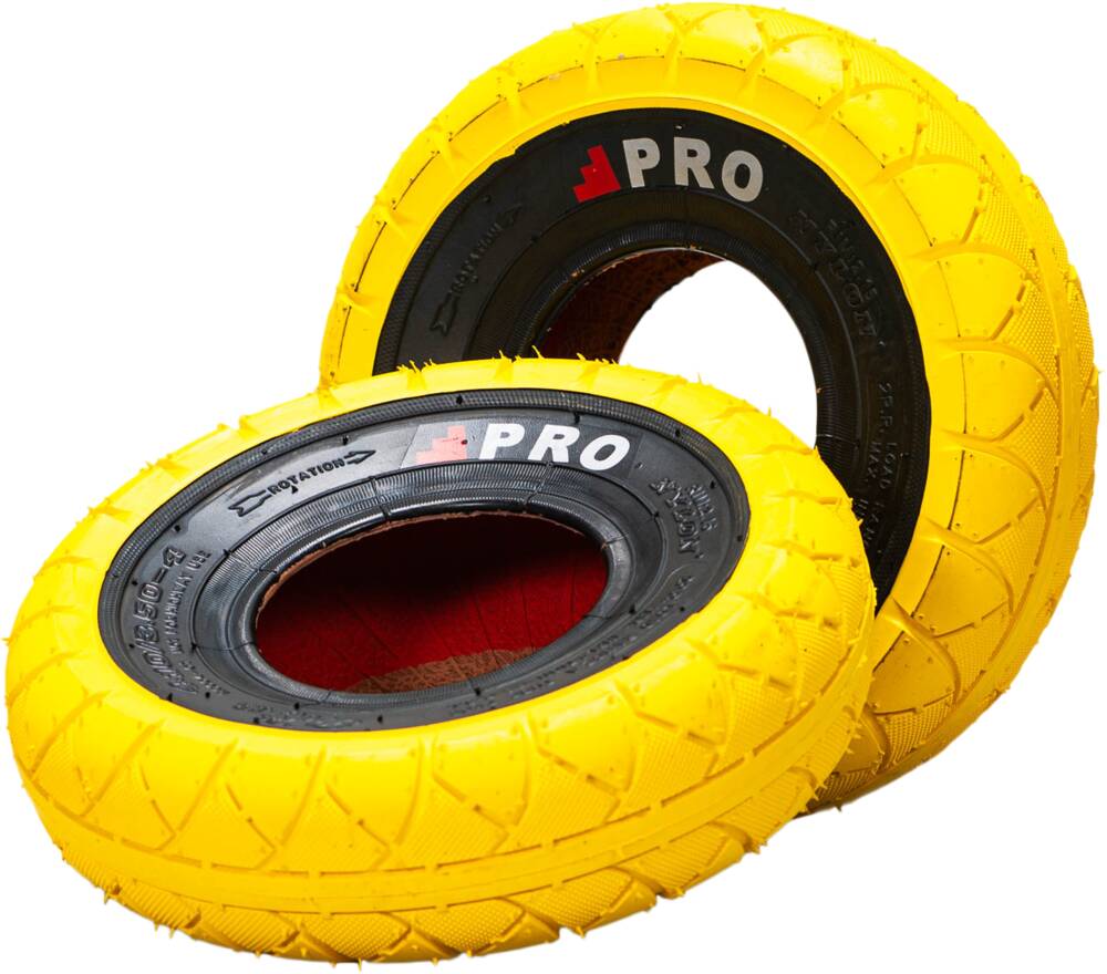 Rocker Street Pro Mini BMX Tires (Yellow/Blackwall) – Scuff Wheels