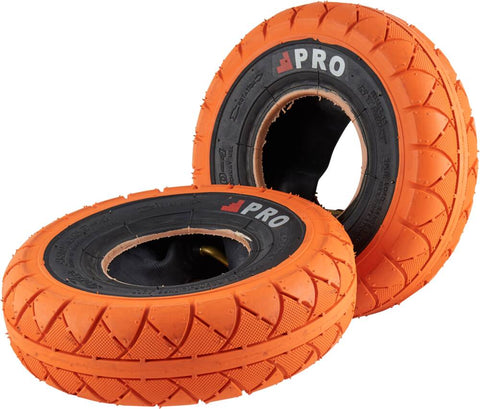 Rocker Street Pro Mini BMX Tires (Orange/Blackwall)
