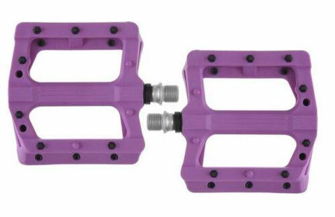 nukeproof bike pedals Nukeproof Flat Pedals Neutron EVO for MTB BMX 9/16" Nylon-reinforced c – Scuff Wheels