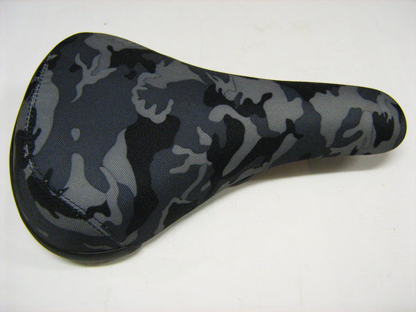 Bicycle Seat Wheelie Cruiser Commute for MTB BMX Bikes GREY CAMO